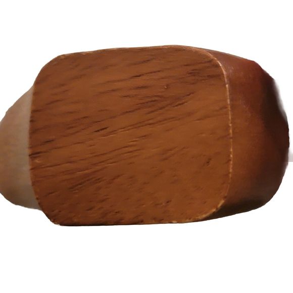 Vintage Hand Carved Wooden Sea Life Napkin Rings 4 Pieces Angel Fish Whale‎ - Picture 2 of 6